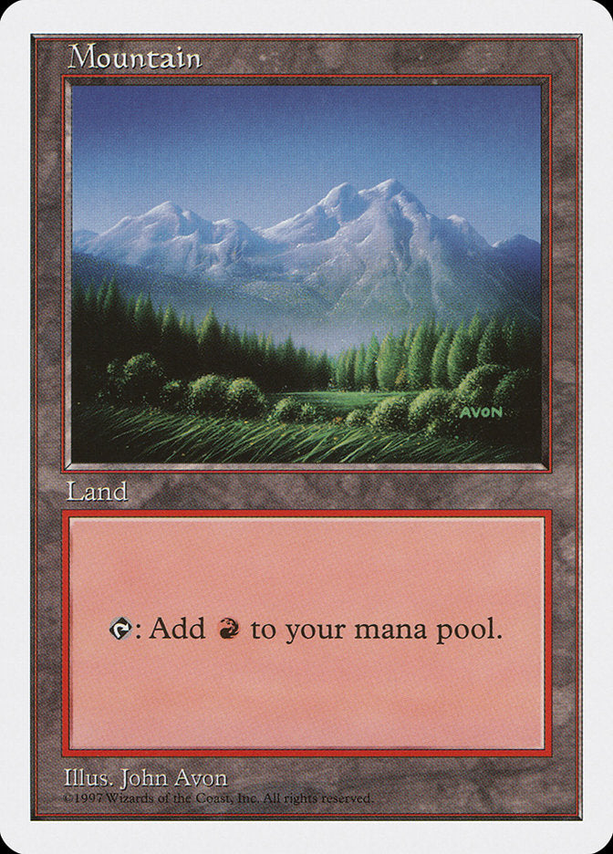 Mountain (443) [Fifth Edition] - Magic: The Gathering - Card Brawlers | Quebec | Canada |