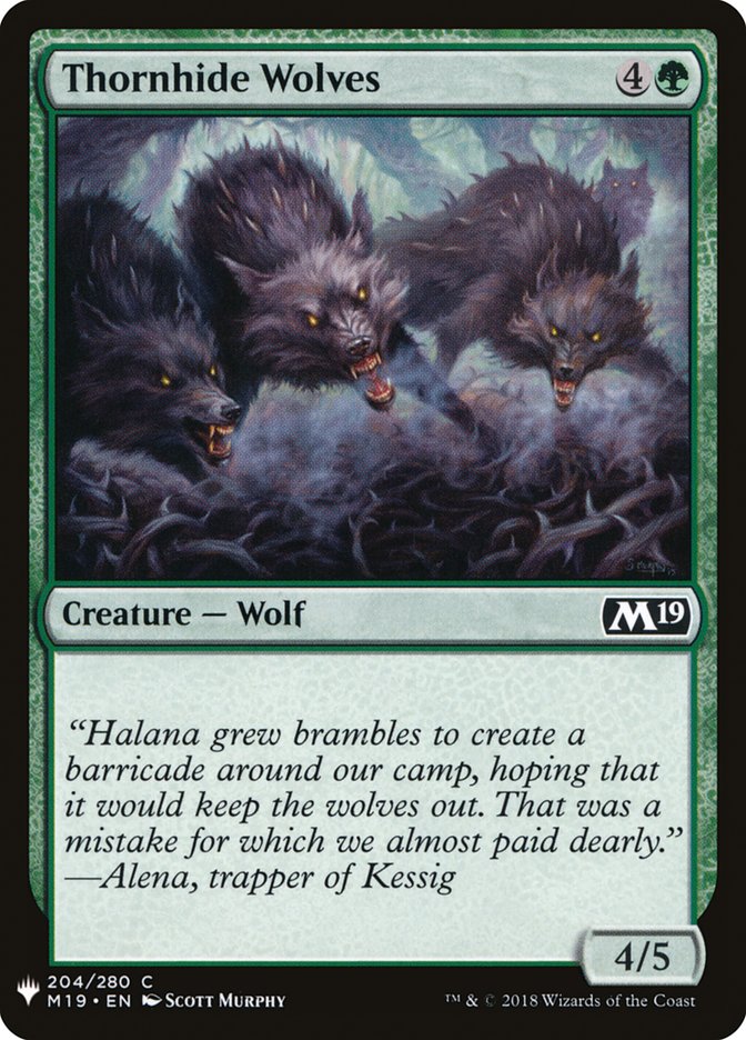 Thornhide Wolves [Mystery Booster] - Magic: The Gathering - Card Brawlers | Quebec | Canada |
