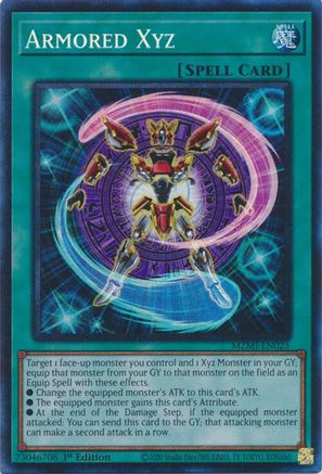 Armored Xyz (CR) [MZMI-EN025] Collector's Rare - Yu-Gi-Oh! - Card Brawlers | Quebec | Canada |