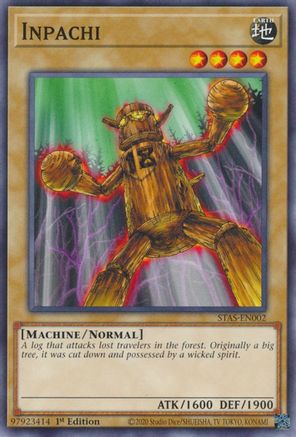 Inpachi [STAS-EN002] Common - Yu-Gi-Oh! - Card Brawlers | Quebec | Canada |
