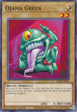 Ojama Green [STAS-EN006] Common - Yu-Gi-Oh! - Card Brawlers | Quebec | Canada |