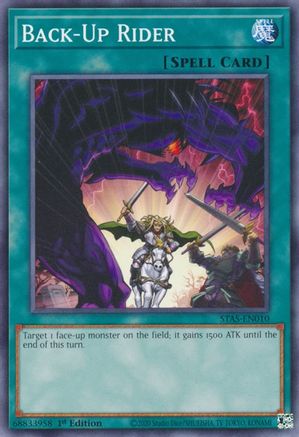 Back-Up Rider [STAS-EN010] Common - Yu-Gi-Oh! - Card Brawlers | Quebec | Canada |
