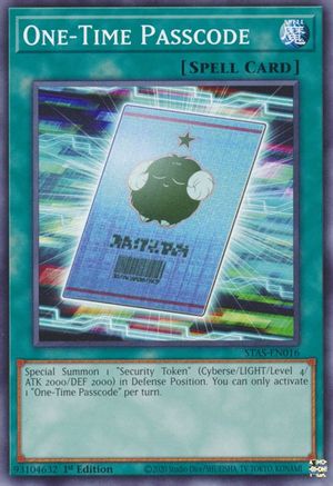 One-Time Passcode [STAS-EN016] Common - Yu-Gi-Oh! - Card Brawlers | Quebec | Canada |