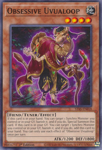 Obsessive Uvualoop [STAS-EN018] Common - Yu-Gi-Oh! - Card Brawlers | Quebec | Canada |