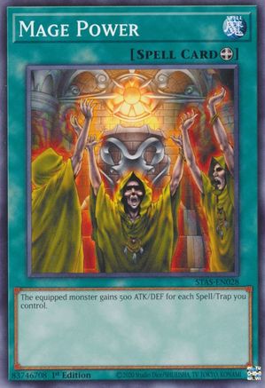 Mage Power [STAS-EN028] Common - Yu-Gi-Oh! - Card Brawlers | Quebec | Canada |