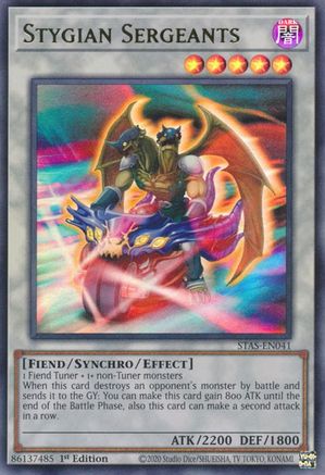 Stygian Sergeants [STAS-EN041] Ultra Rare - Yu-Gi-Oh! - Card Brawlers | Quebec | Canada |