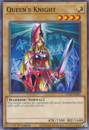 Queen's Knight [STAX-EN001] Common - Yu-Gi-Oh! - Card Brawlers | Quebec | Canada |