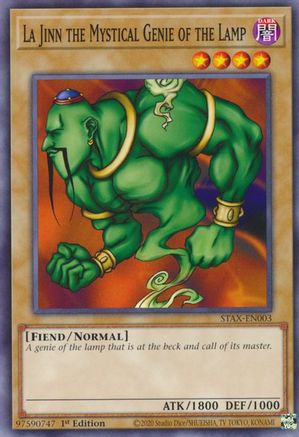 La Jinn the Mystical Genie of the Lamp [STAX-EN003] Common - Yu-Gi-Oh! - Card Brawlers | Quebec | Canada |