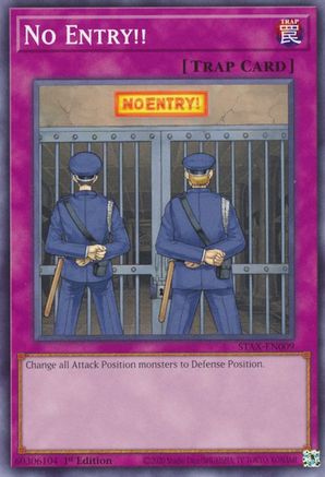 No Entry!! [STAX-EN009] Common - Yu-Gi-Oh! - Card Brawlers | Quebec | Canada |
