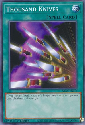 Thousand Knives [STAX-EN012] Common - Yu-Gi-Oh! - Card Brawlers | Quebec | Canada |