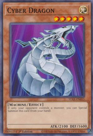Cyber Dragon [STAX-EN015] Common - Yu-Gi-Oh! - Card Brawlers | Quebec | Canada |