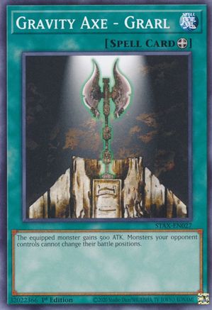 Gravity Axe - Grarl [STAX-EN027] Common - Yu-Gi-Oh! - Card Brawlers | Quebec | Canada |