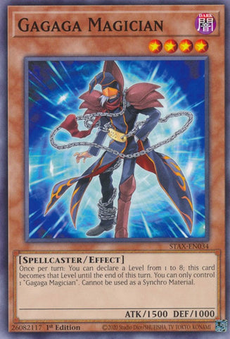 Gagaga Magician [STAX-EN034] Common - Yu-Gi-Oh! - Card Brawlers | Quebec | Canada |