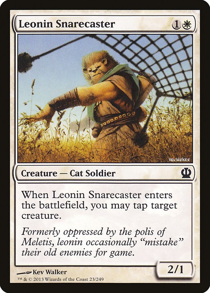 Leonin Snarecaster [Theros] - Magic: The Gathering - Card Brawlers | Quebec | Canada |