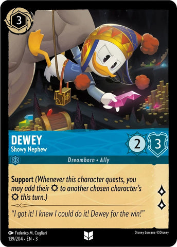 Dewey - Showy Nephew (139/204) [Into the Inklands] - Card Brawlers | Quebec | Canada | Yu-Gi-Oh!