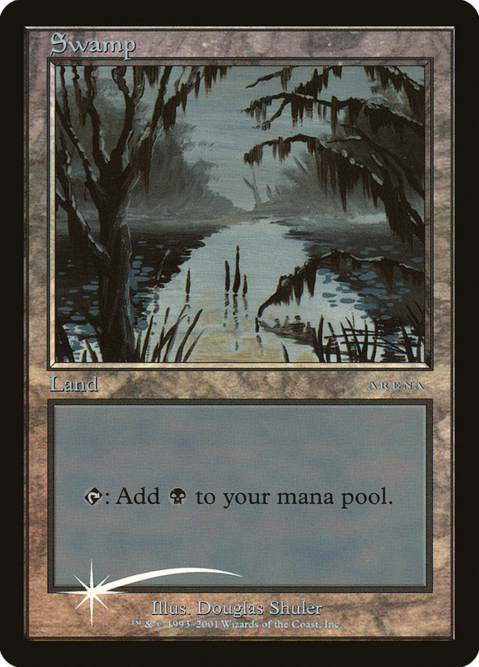 Swamp (9) [Arena League 2001] - Magic: The Gathering - Card Brawlers | Quebec | Canada |