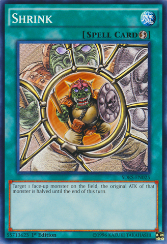 Shrink [SDKS-EN025] Common - Yu-Gi-Oh! - Card Brawlers | Quebec | Canada |