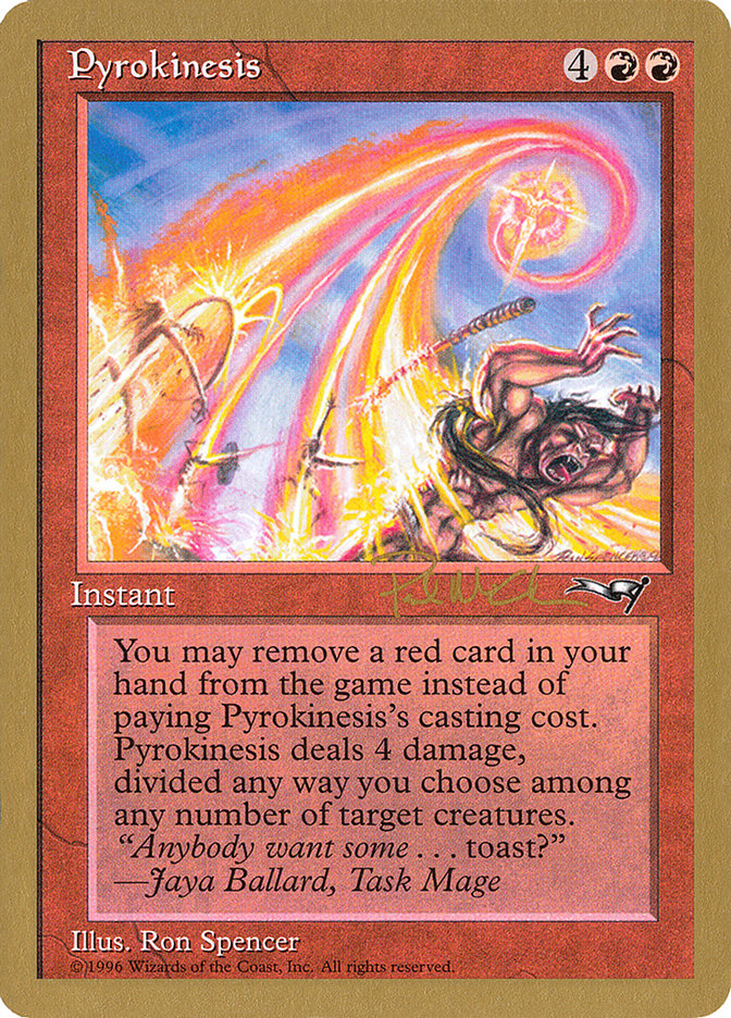 Pyrokinesis (Paul McCabe) [World Championship Decks 1997] - Magic: The Gathering - Card Brawlers | Quebec | Canada |
