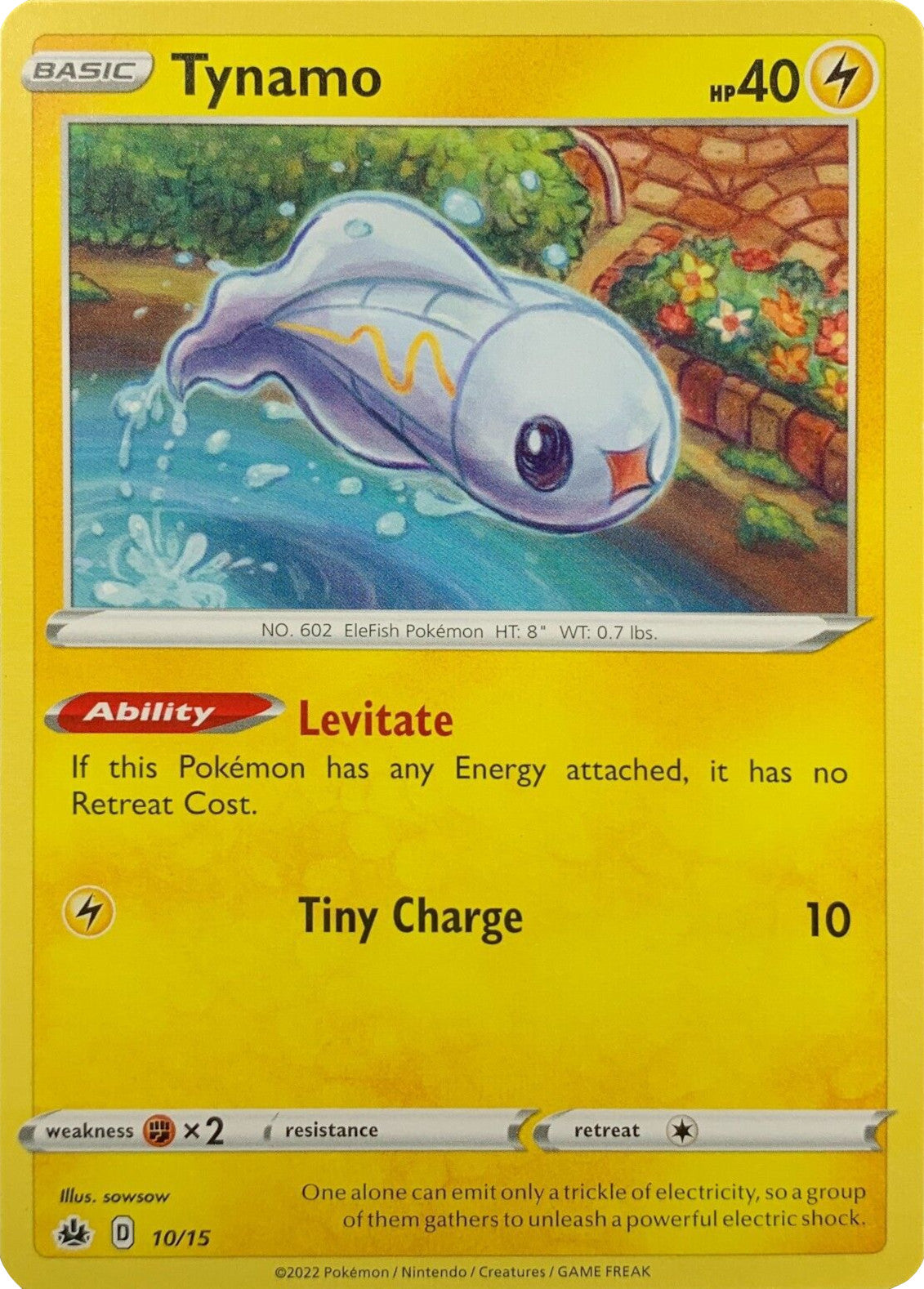 Tynamo (10/15) [McDonald's Promos: Match Battle] - Pokémon - Card Brawlers | Quebec | Canada |