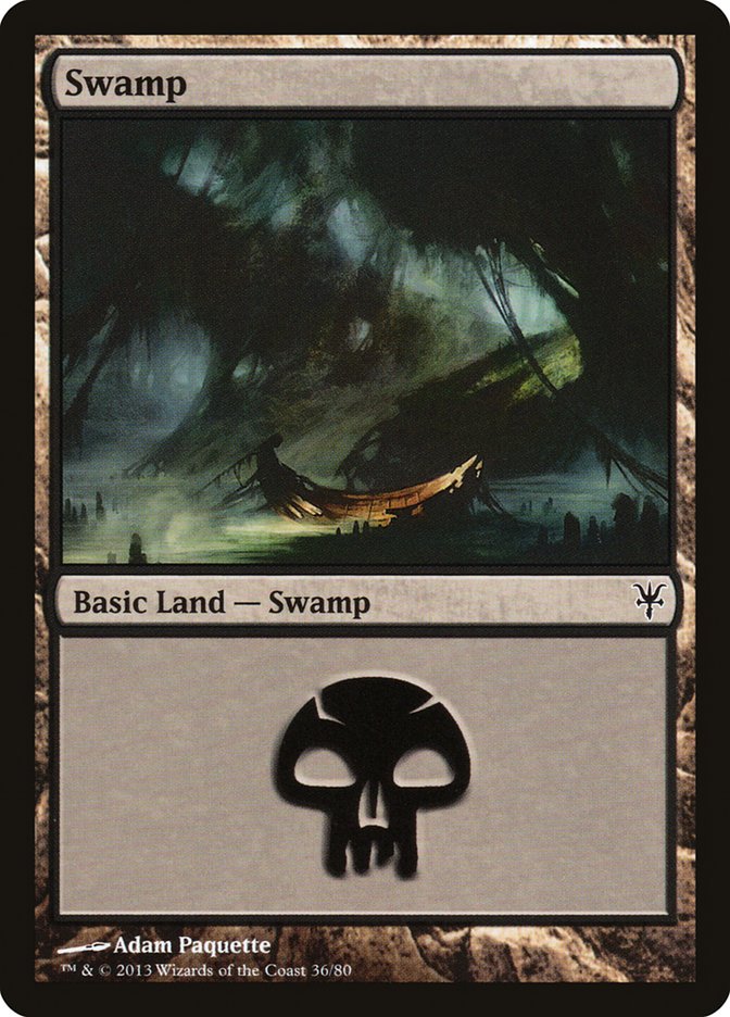 Swamp (36) [Duel Decks: Sorin vs. Tibalt] - Magic: The Gathering - Card Brawlers | Quebec | Canada |