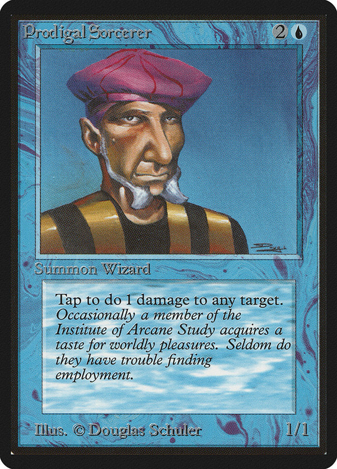 Prodigal Sorcerer [Beta Edition] - Magic: The Gathering - Card Brawlers | Quebec | Canada |