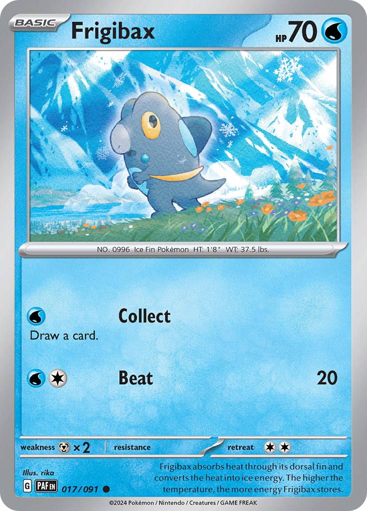 Frigibax (017/091) [Scarlet & Violet: Paldean Fates] - Pokémon - Card Brawlers | Quebec | Canada |