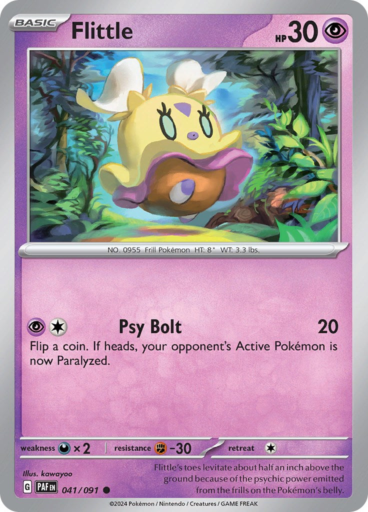 Flittle (041/091) [Scarlet & Violet: Paldean Fates] - Pokémon - Card Brawlers | Quebec | Canada |