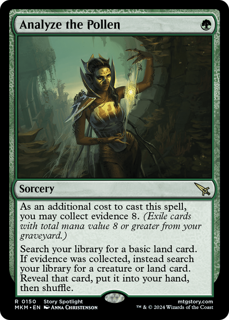 Analyze the Pollen [Murders at Karlov Manor] - Magic: The Gathering - Card Brawlers | Quebec | Canada |