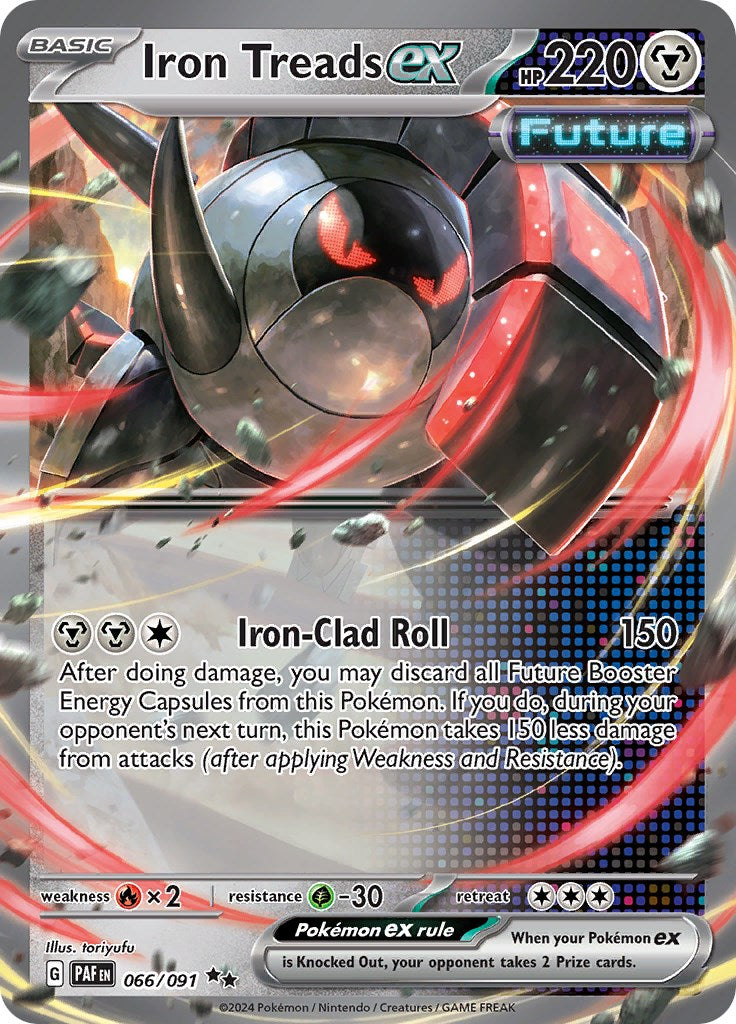 Iron Treads ex (066/091) [Scarlet & Violet: Paldean Fates] - Pokémon - Card Brawlers | Quebec | Canada |