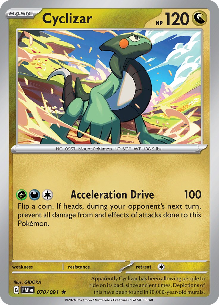 Cyclizar (070/091) [Scarlet & Violet: Paldean Fates] - Pokémon - Card Brawlers | Quebec | Canada |