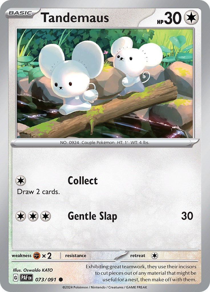 Tandemaus (073/091) [Scarlet & Violet: Paldean Fates] - Pokémon - Card Brawlers | Quebec | Canada |
