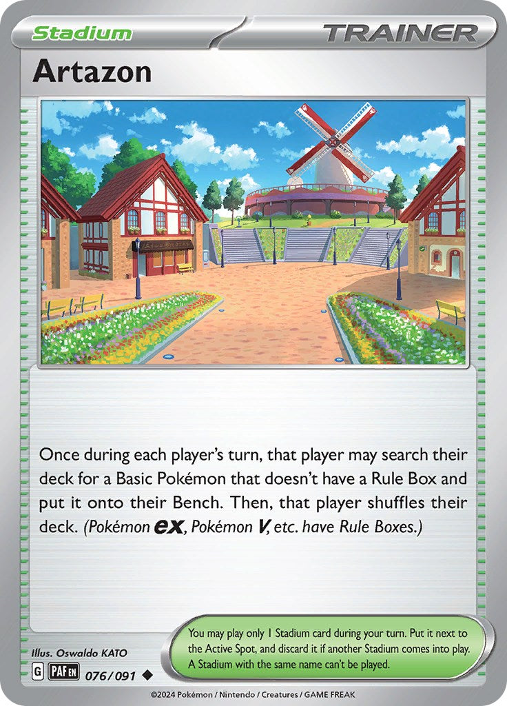 Artazon (076/091) [Scarlet & Violet: Paldean Fates] - Pokémon - Card Brawlers | Quebec | Canada |