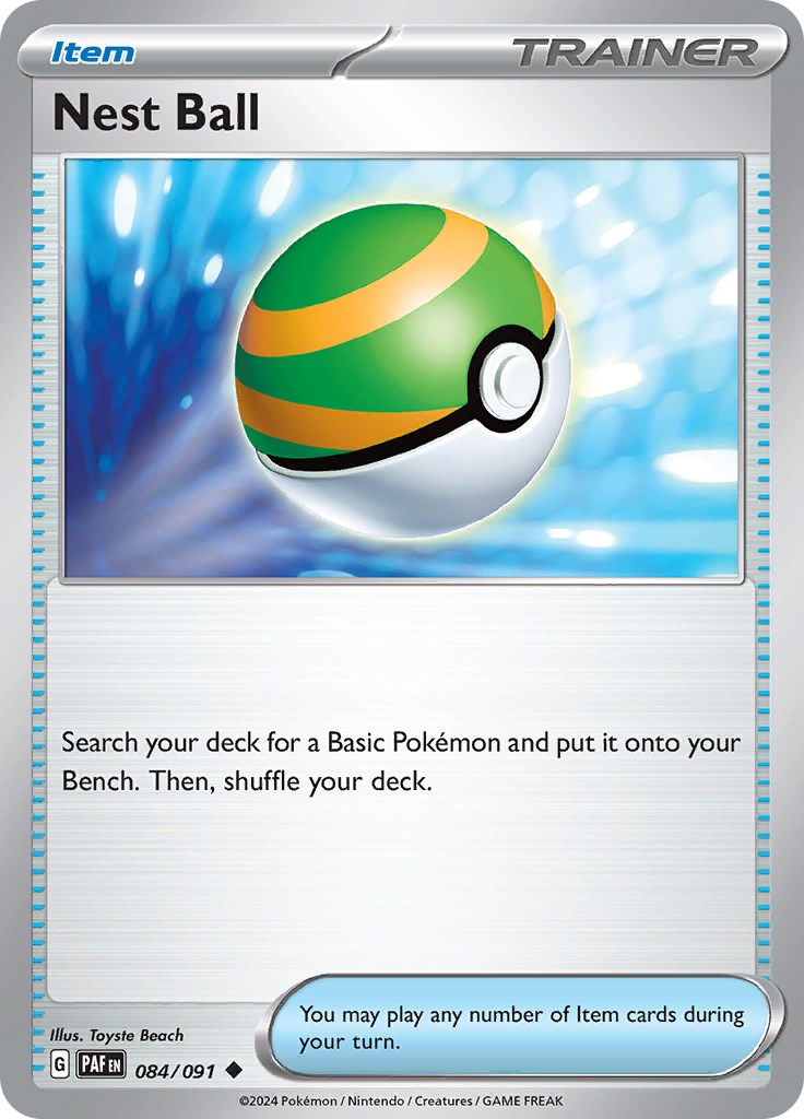 Nest Ball (084/091) [Scarlet & Violet: Paldean Fates] - Pokémon - Card Brawlers | Quebec | Canada |