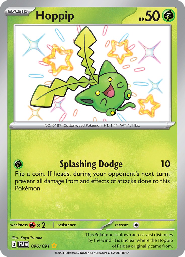 Hoppip (096/091) [Scarlet & Violet: Paldean Fates] - Pokémon - Card Brawlers | Quebec | Canada |