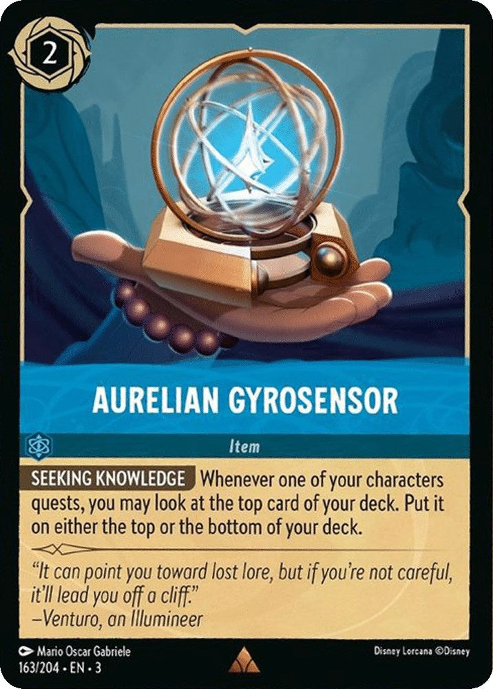 Aurelian Gyrosensor (163/204) [Into the Inklands] - Card Brawlers | Quebec | Canada | Yu-Gi-Oh!