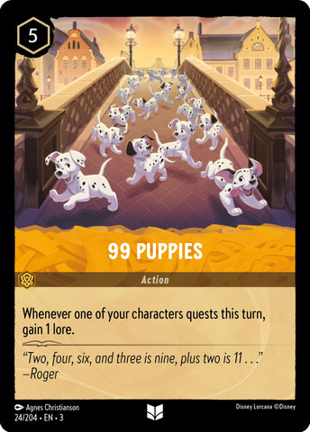 99 Puppies (24/204) [Into the Inklands] - Card Brawlers | Quebec | Canada | Yu-Gi-Oh!