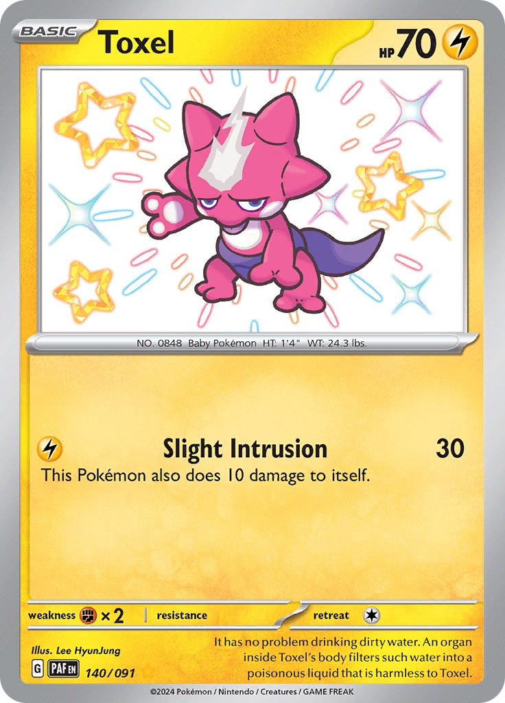 Toxel (140/091) [Scarlet & Violet: Paldean Fates] - Pokémon - Card Brawlers | Quebec | Canada |