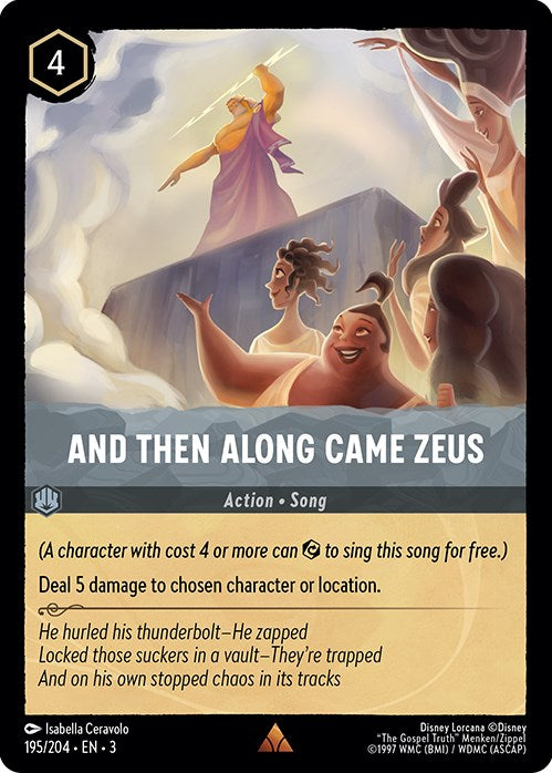 And Then Along Came Zeus (195/204) [Into the Inklands] - Card Brawlers | Quebec | Canada | Yu-Gi-Oh!