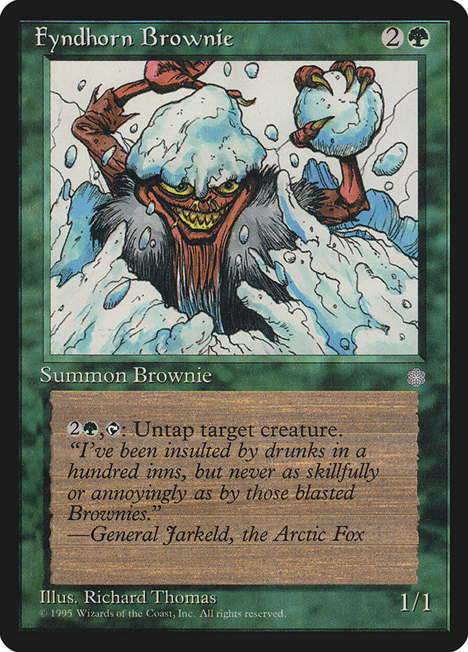 Fyndhorn Brownie [Ice Age] - Magic: The Gathering - Card Brawlers | Quebec | Canada |