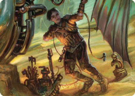 Mishra, Excavation Prodigy Art Card [The Brothers' War Art Series] - Magic: The Gathering - Card Brawlers | Quebec | Canada |