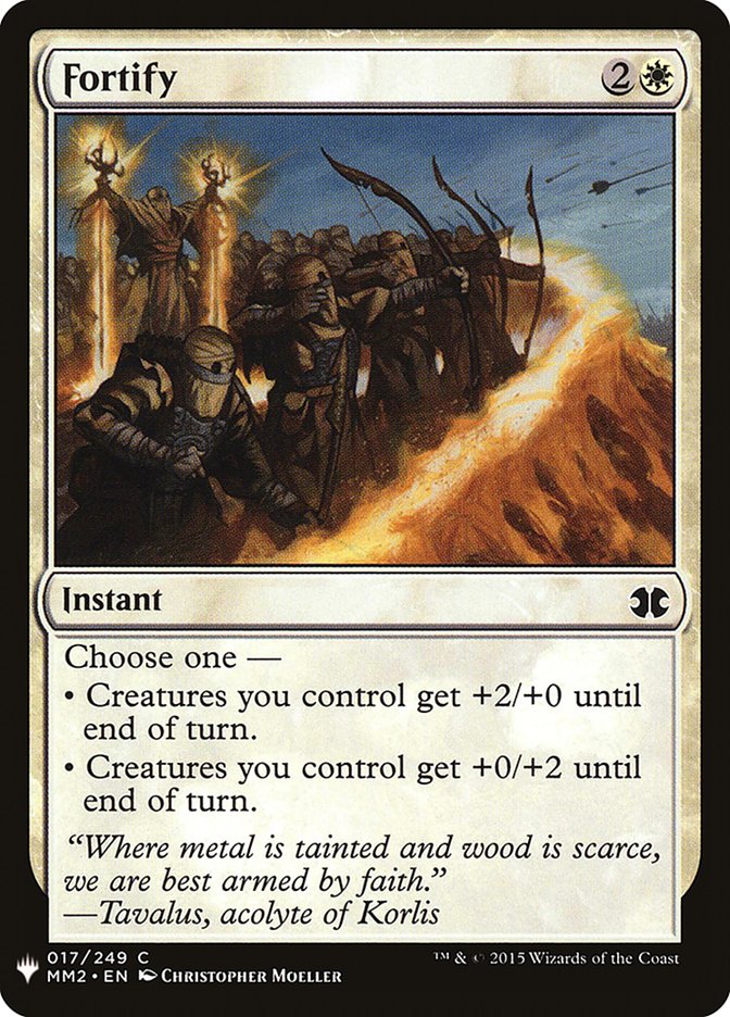 Fortify [Mystery Booster] - Magic: The Gathering - Card Brawlers | Quebec | Canada |