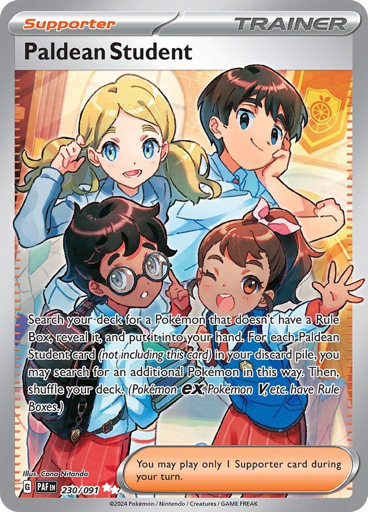 Paldean Student (230/091) [Scarlet & Violet: Paldean Fates] - Pokémon - Card Brawlers | Quebec | Canada |