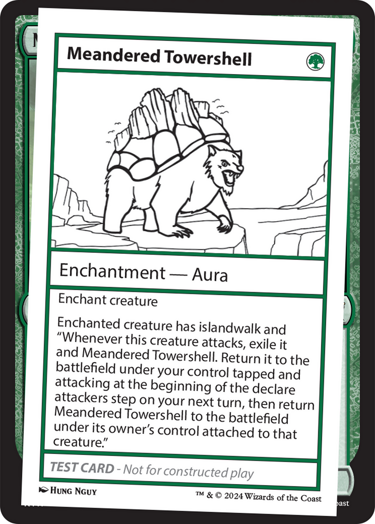 Meandered Towershell [Mystery Booster 2 Playtest Cards] - Magic: The Gathering - Card Brawlers | Quebec | Canada |