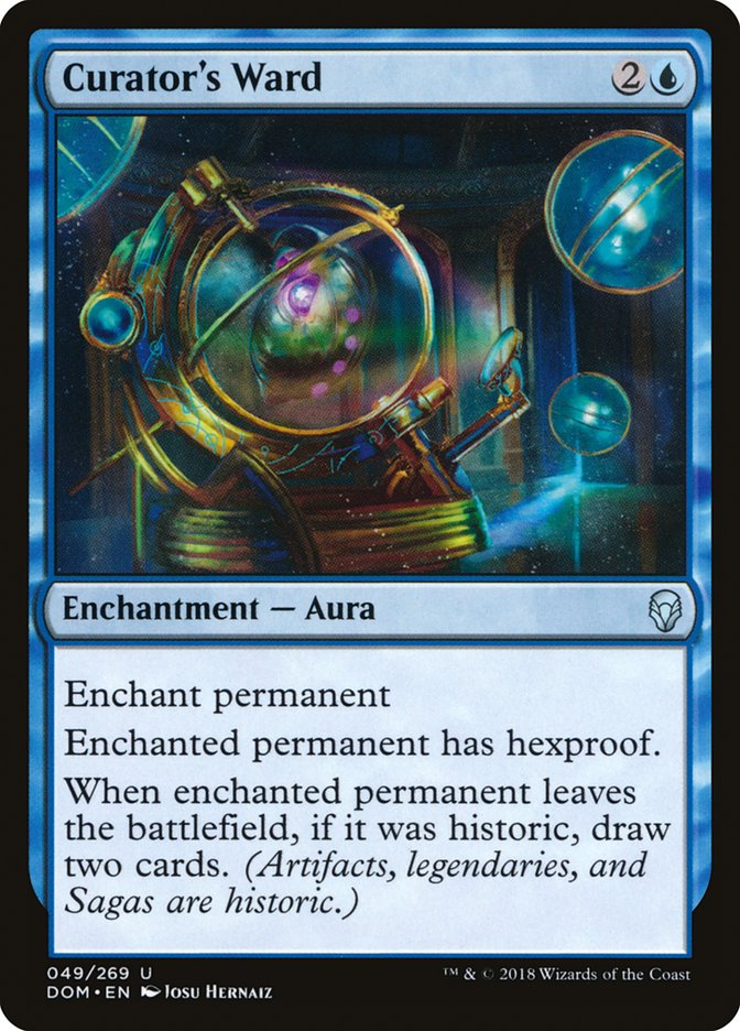 Curator's Ward [Dominaria] - Magic: The Gathering - Card Brawlers | Quebec | Canada |