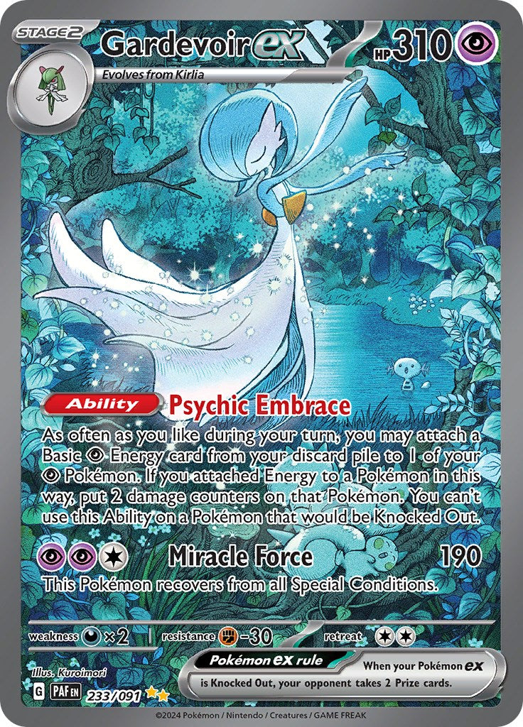 Gardevoir ex (233/091) [Scarlet & Violet: Paldean Fates] - Pokémon - Card Brawlers | Quebec | Canada |