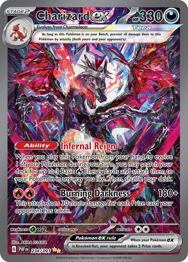 Charizard ex (234/091) [Scarlet & Violet: Paldean Fates] - Pokémon - Card Brawlers | Quebec | Canada |