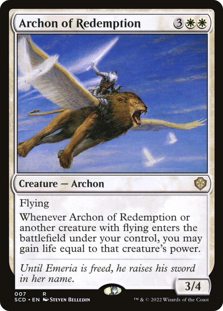 Archon of Redemption [Starter Commander Decks] - Magic: The Gathering - Card Brawlers | Quebec | Canada |