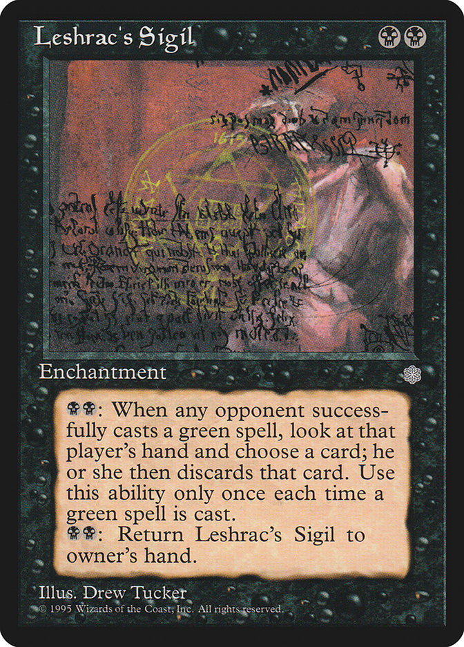 Leshrac's Sigil [Ice Age] - Magic: The Gathering - Card Brawlers | Quebec | Canada |
