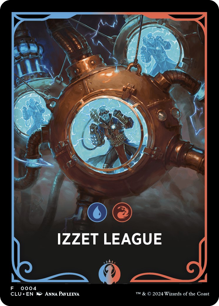 Izzet League Theme Card [Ravnica: Clue Edition Tokens] - Magic: The Gathering - Card Brawlers | Quebec | Canada |