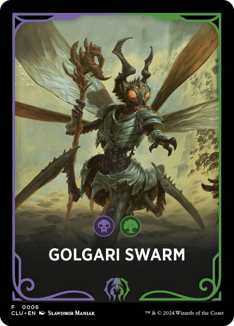 Golgari Swarm Theme Card [Ravnica: Clue Edition Tokens] - Magic: The Gathering - Card Brawlers | Quebec | Canada |